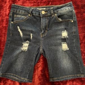 Jean shorts